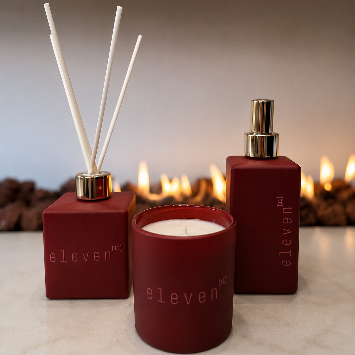 Coleção Roses - Difusor + Vela + Home Spray