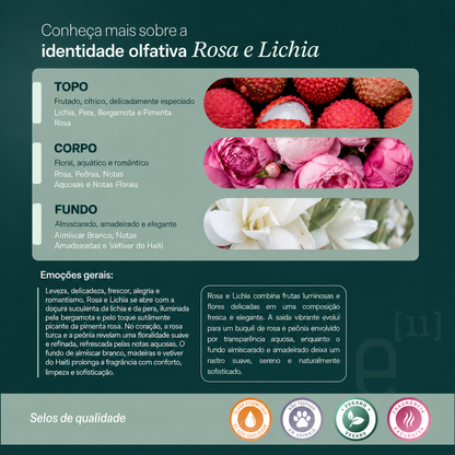 Eleven Rosa e Lichia - Refil 500mL
