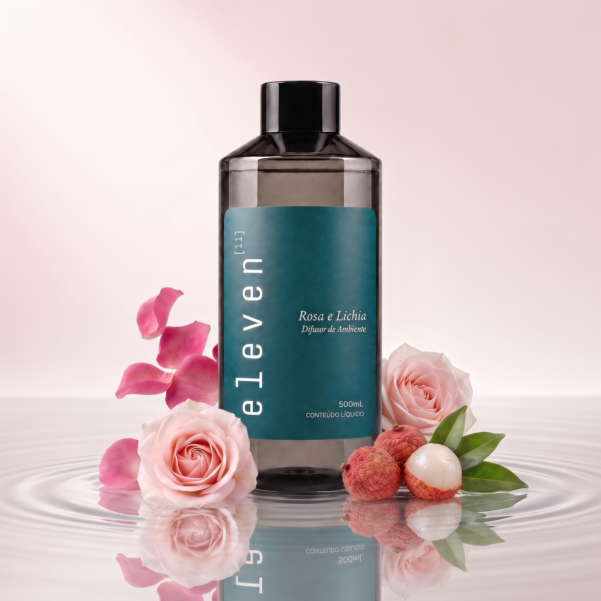 Eleven Rosa e Lichia - Refil 500mL
