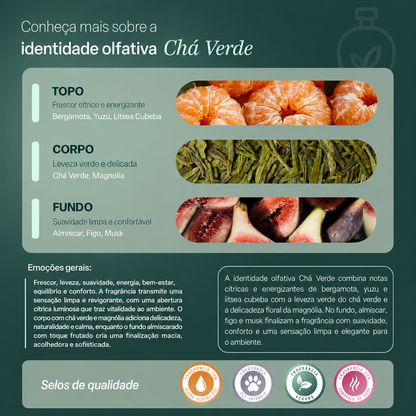 Eleven Chá Verde - Refil 500mL