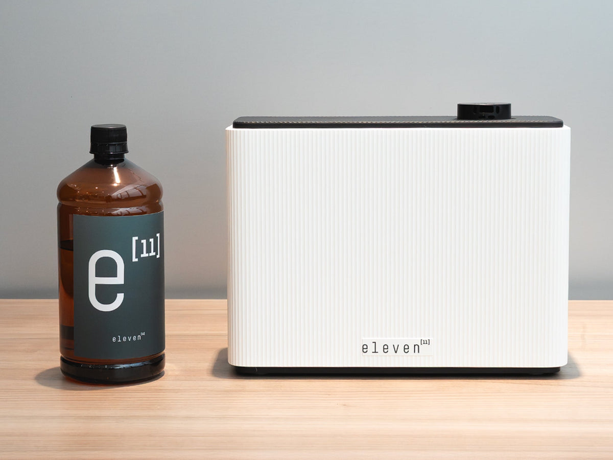 Difusor e refil Eleven recebidos em assinatura
